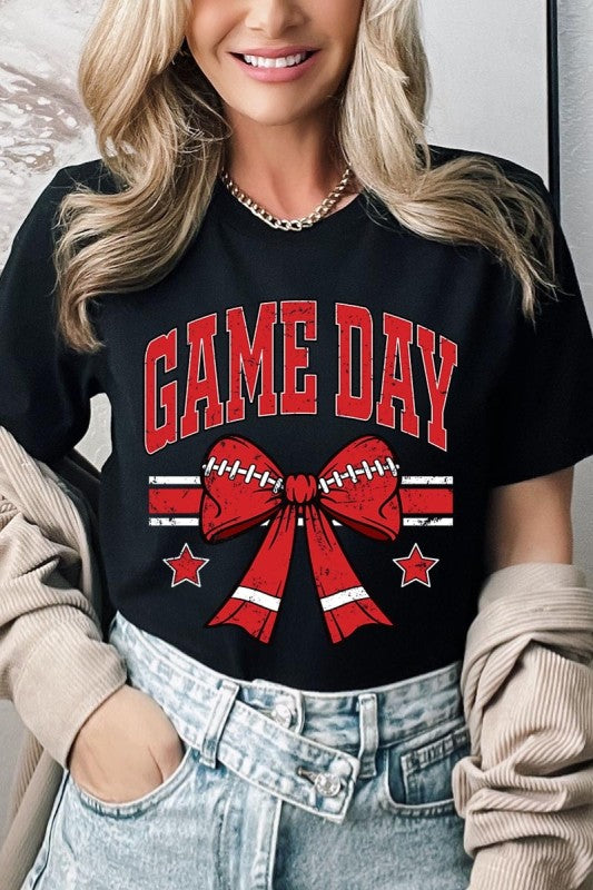 Bow & Laces Game Day T-shirt