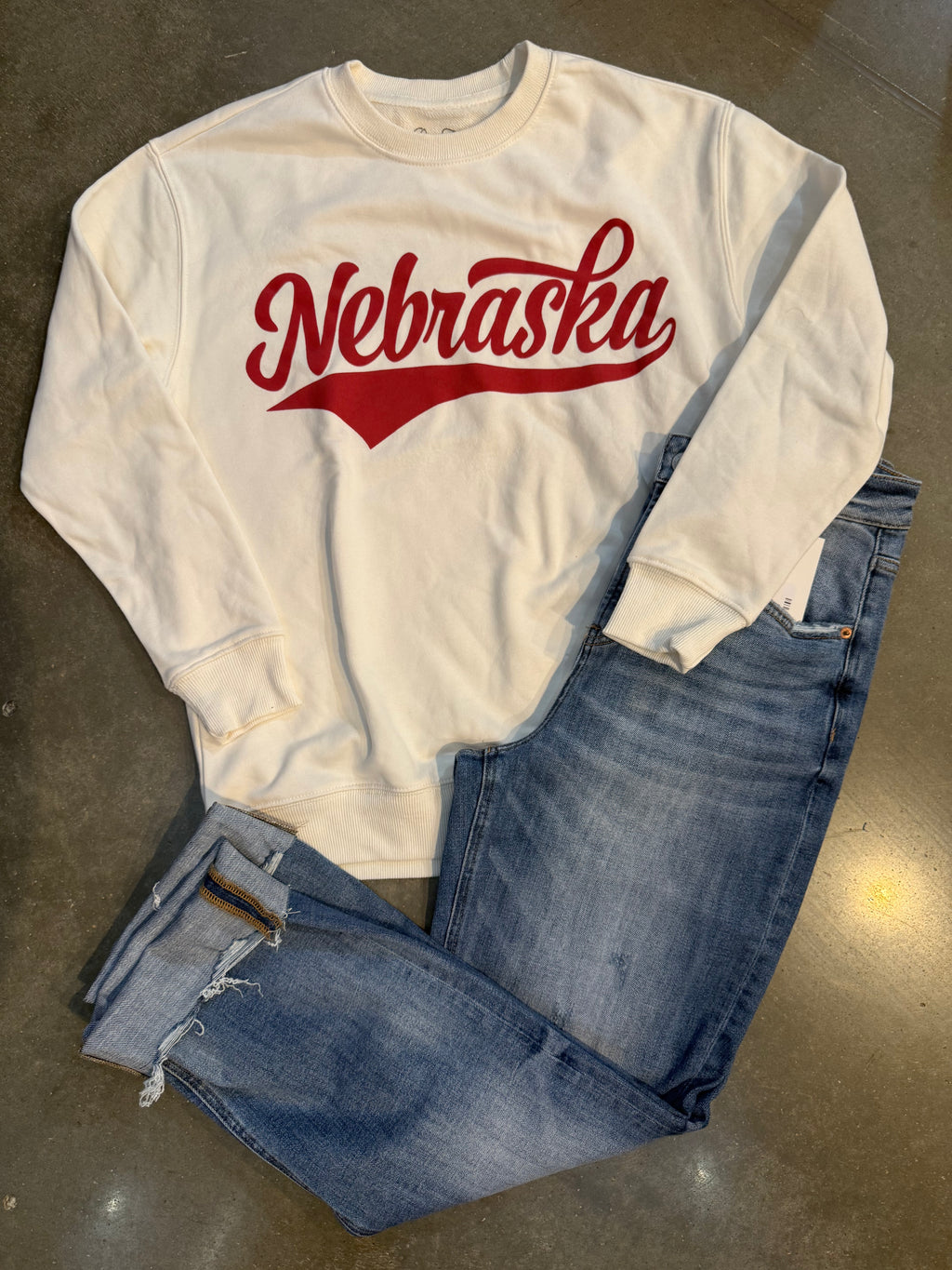 NE Oatmeal Sweatshirt