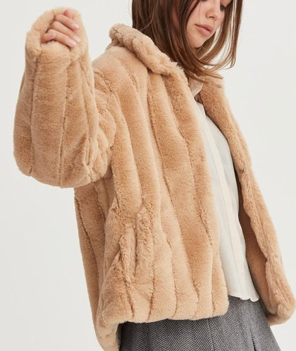 Faux Fur Dressy Jacket