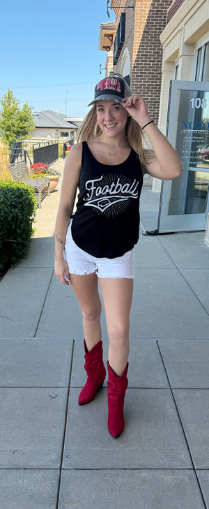 Football Tank in Black