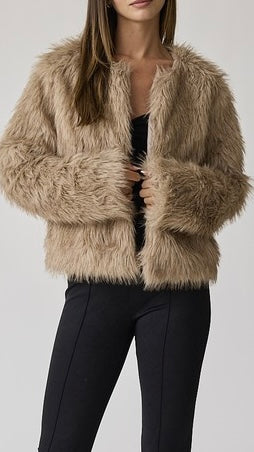 Faux Fur Jacket