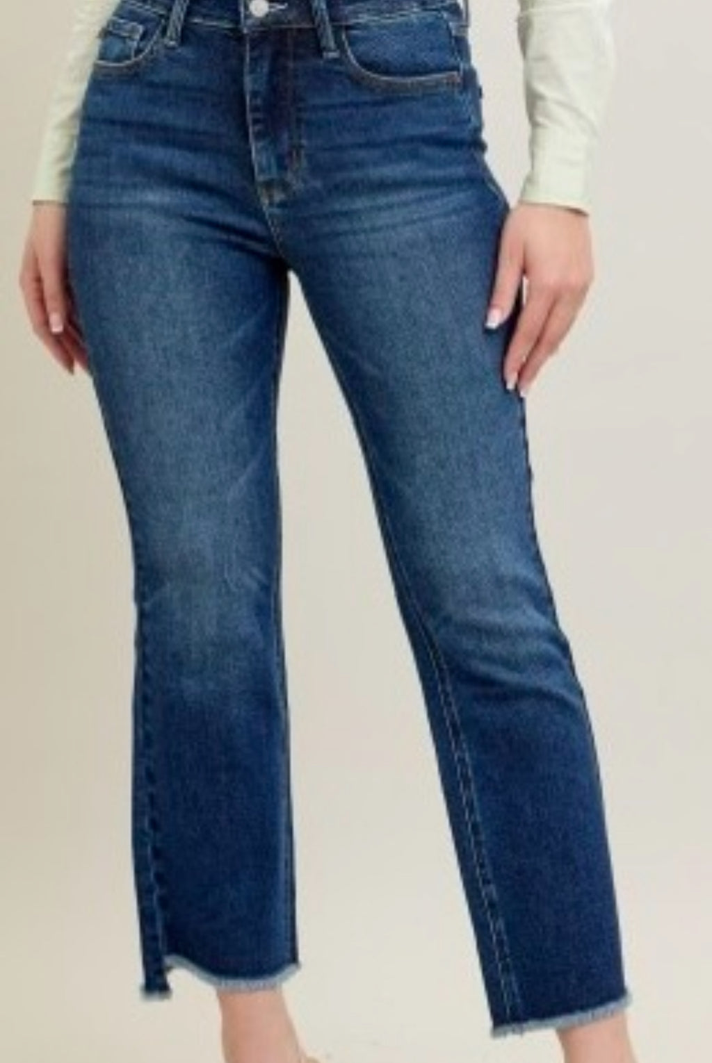 Judy Blue High Rise Crop Jean