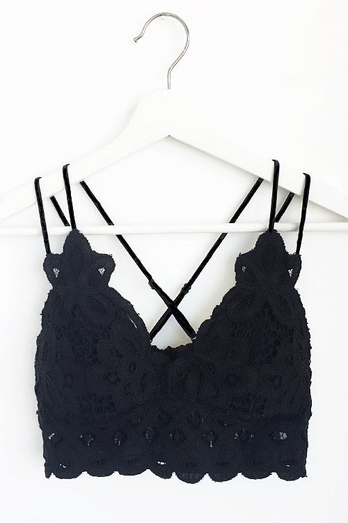 Lace Bralette in BLack