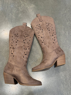 Cut Out Detail Boot