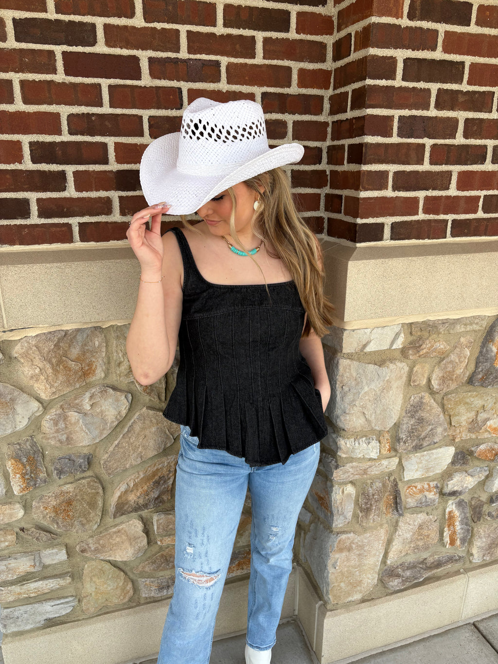 White Cowboy Hat
