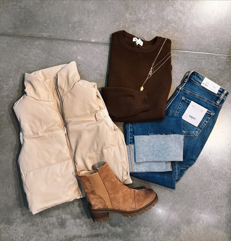 Reversible Sherpa Vest