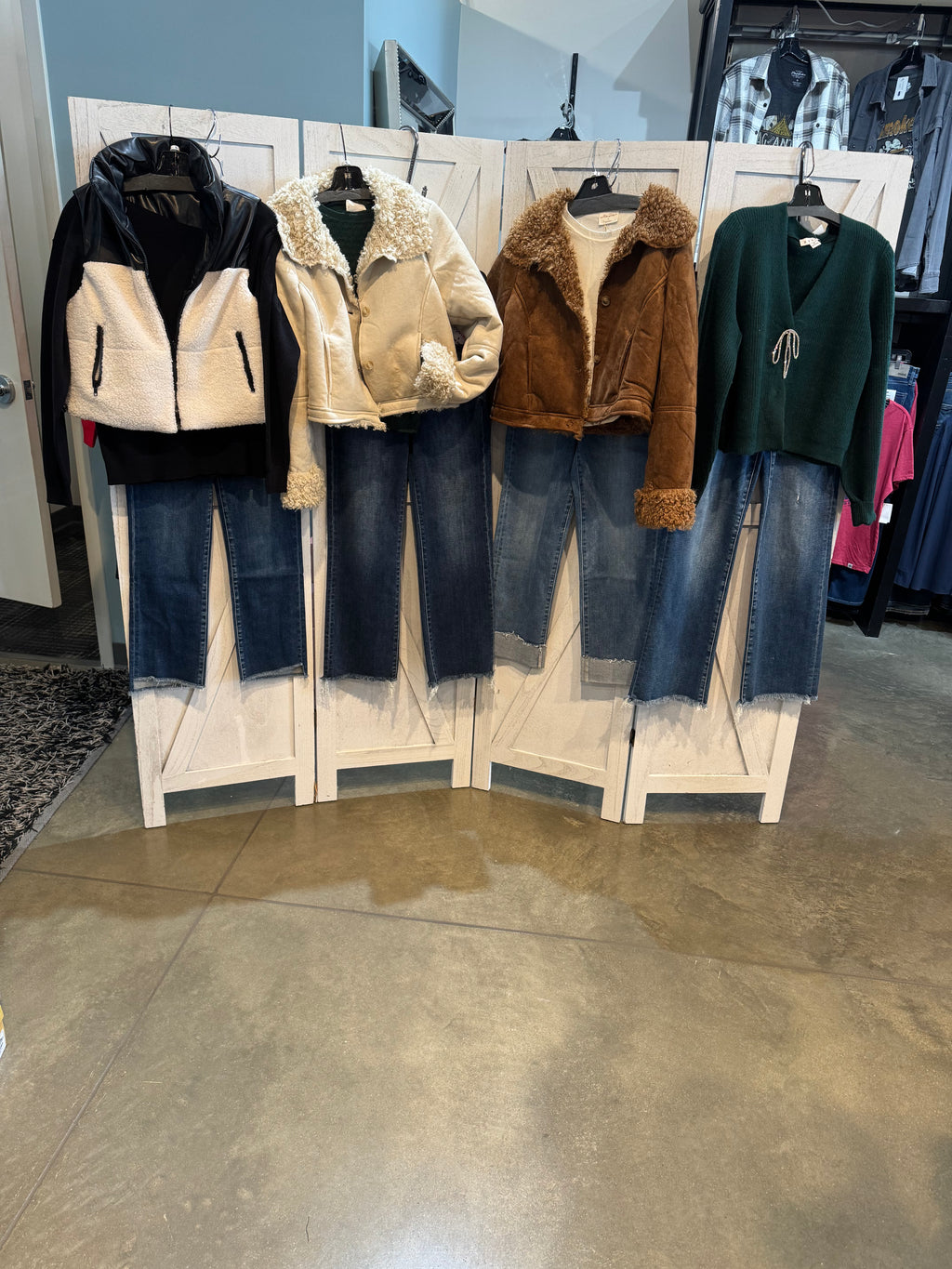 Reversible Black Sherpa Vest