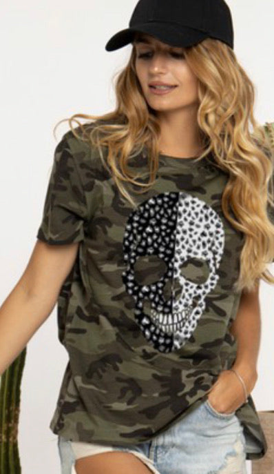 Leopard Skull T-shirt