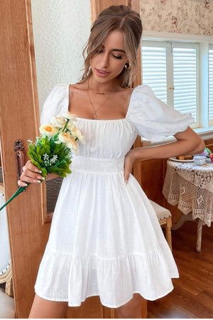 Bride to Be White Dress